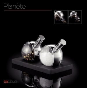 Set poivre et sel "Plan&egrave;te"